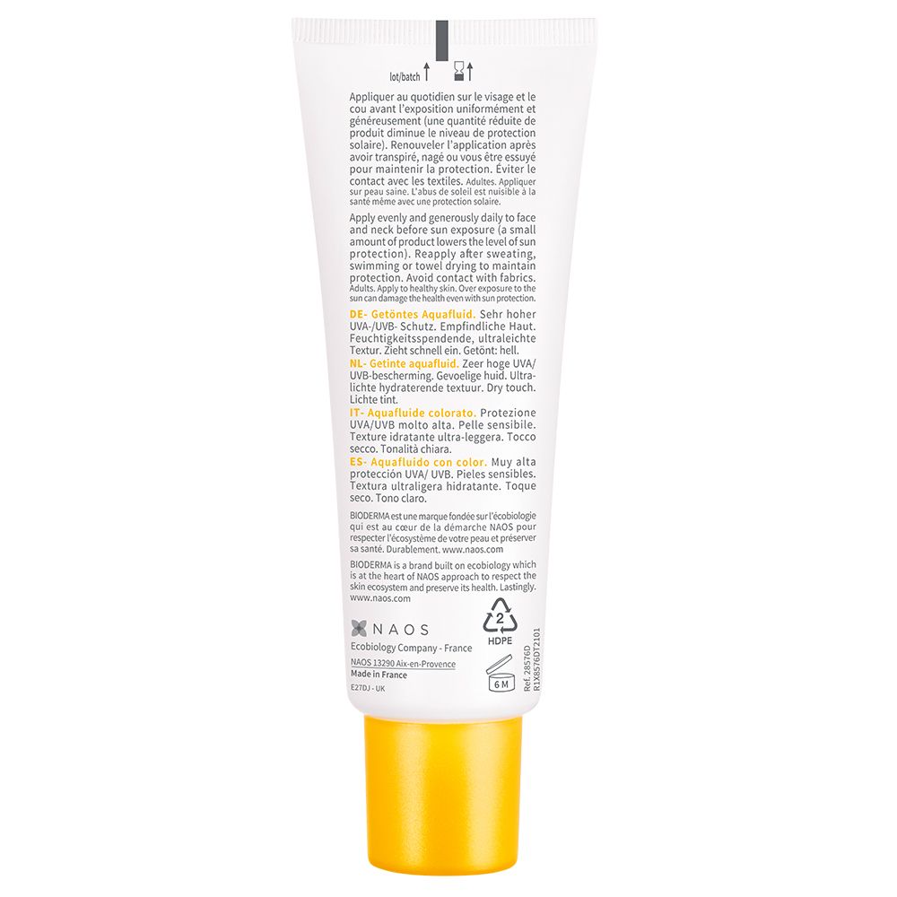 BIODERMA Photoderm Aquafluide LSF 50+ hell getönt - Jetzt 25% sparen mit Code 