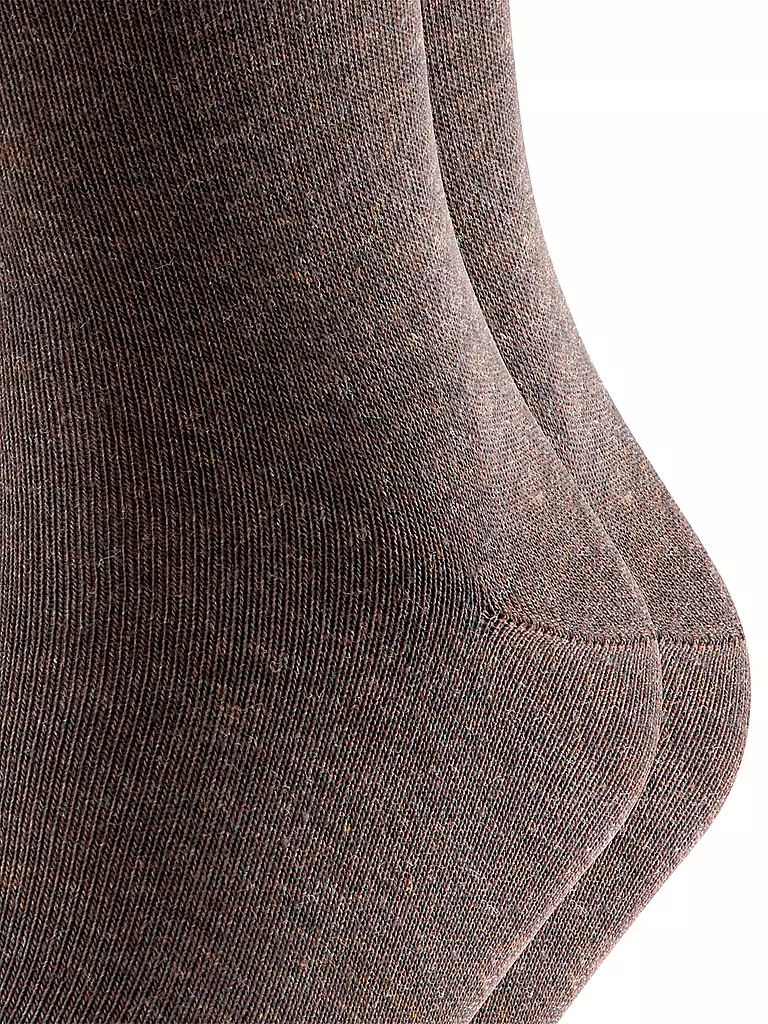 FALKE Socken 2er Pkg HAPPY dark brown braun