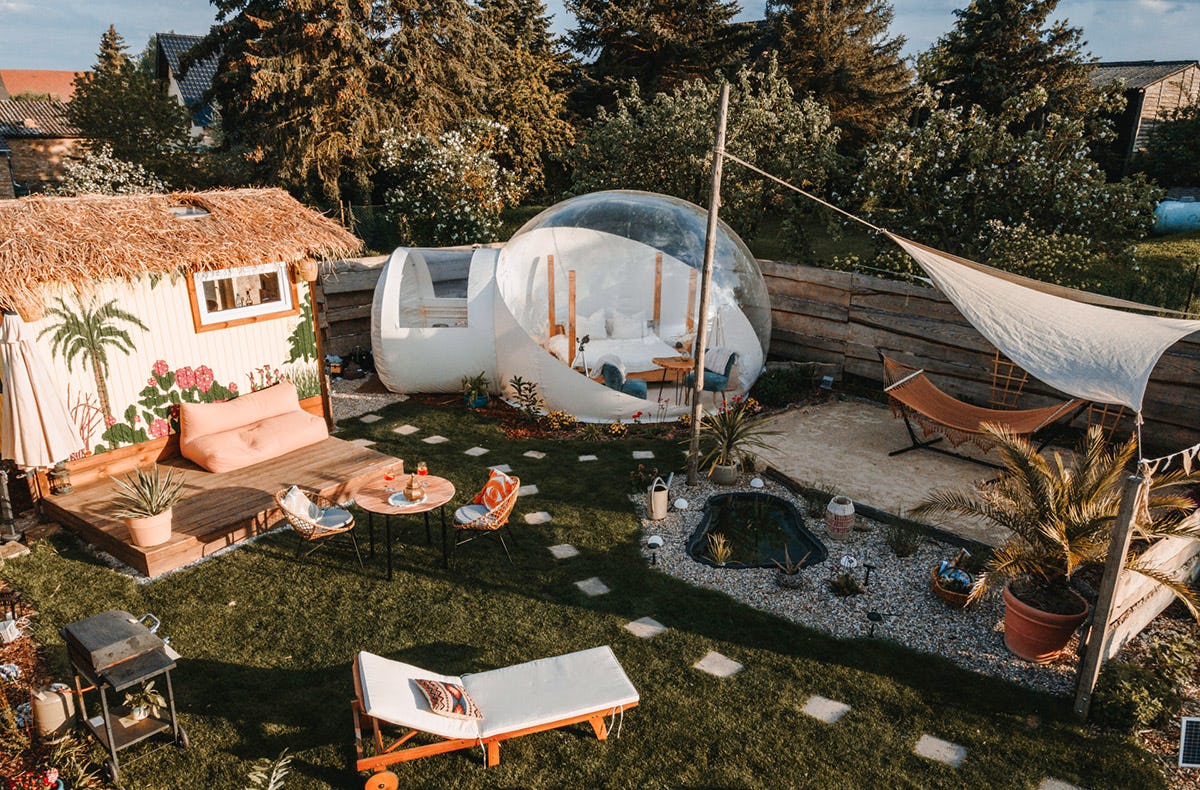 Bubble Hotel Zehdenick für 2 (1 Nacht) - Oase Fulidhoo