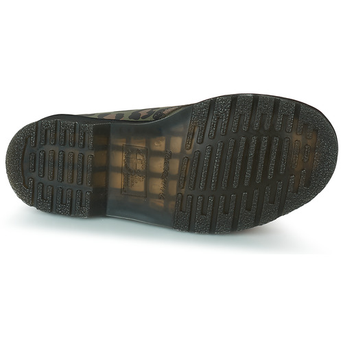 Dr. Martens - 1461 SMOOTH DISTORTED LEOPARD - Kaki