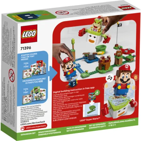 LEGO® Super Mario 71396 Bowser Jr‘s Clown Kutsche – Erweiterungsset