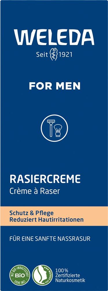 Weleda FOR MEN Rasiercreme<br>75 ml, Tube, Creme, (n)
