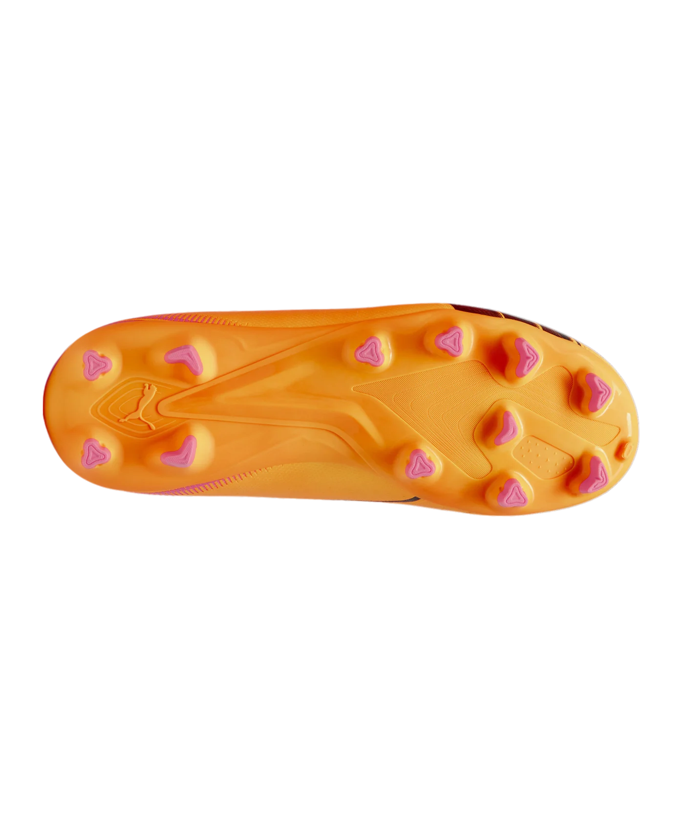 PUMA ULTRA Play FG/AG Jr Kids The Forever Faster Orange Schwarz F03