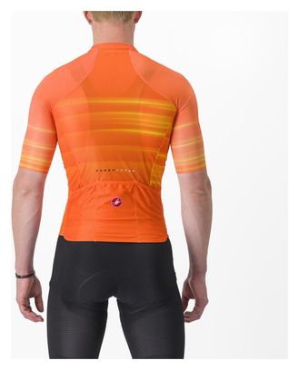 Maillot Manches Courtes Castelli Climber's 3.0 SL2 Orange