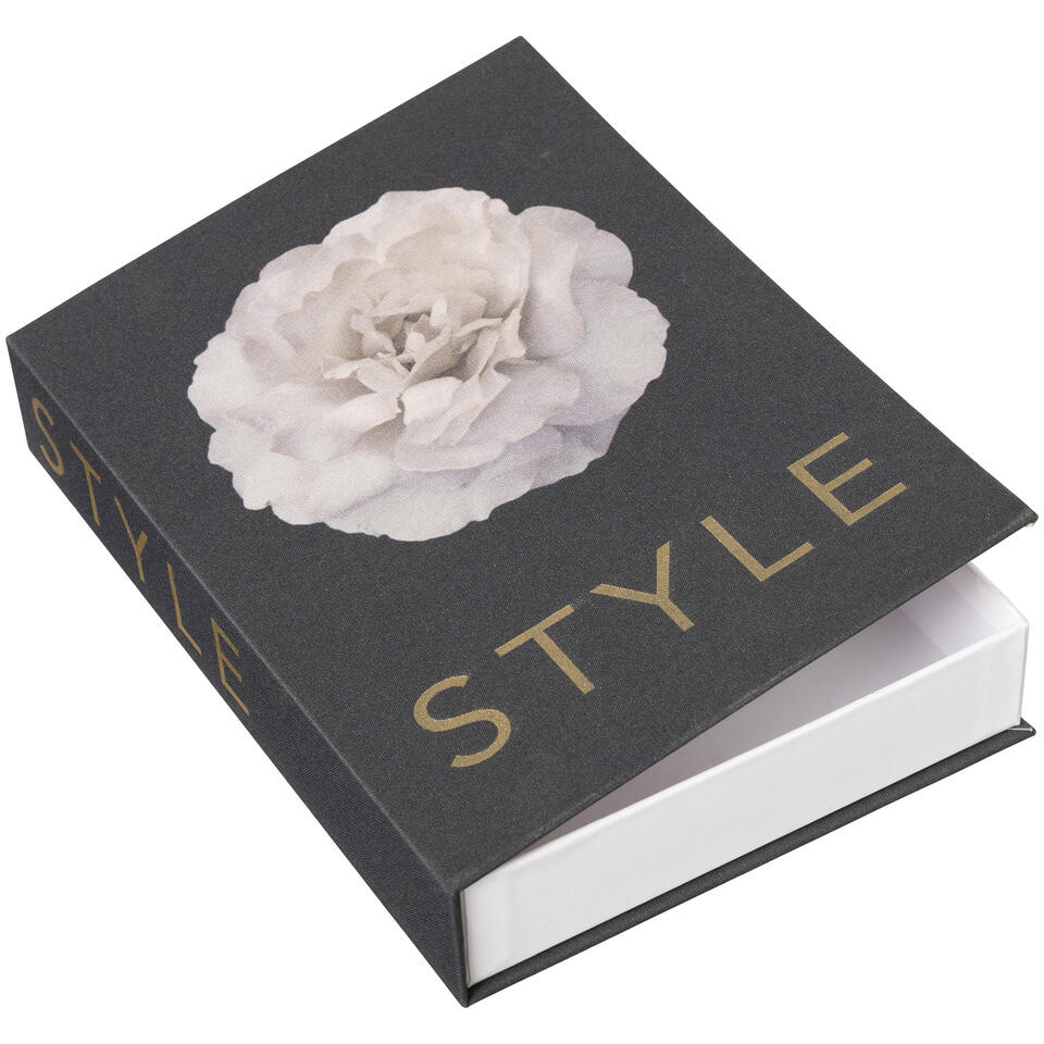 Opbergboek Style Zwart