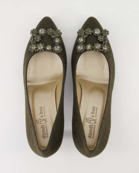 Dirndl & Bua 2075-03 Pumps in Grün