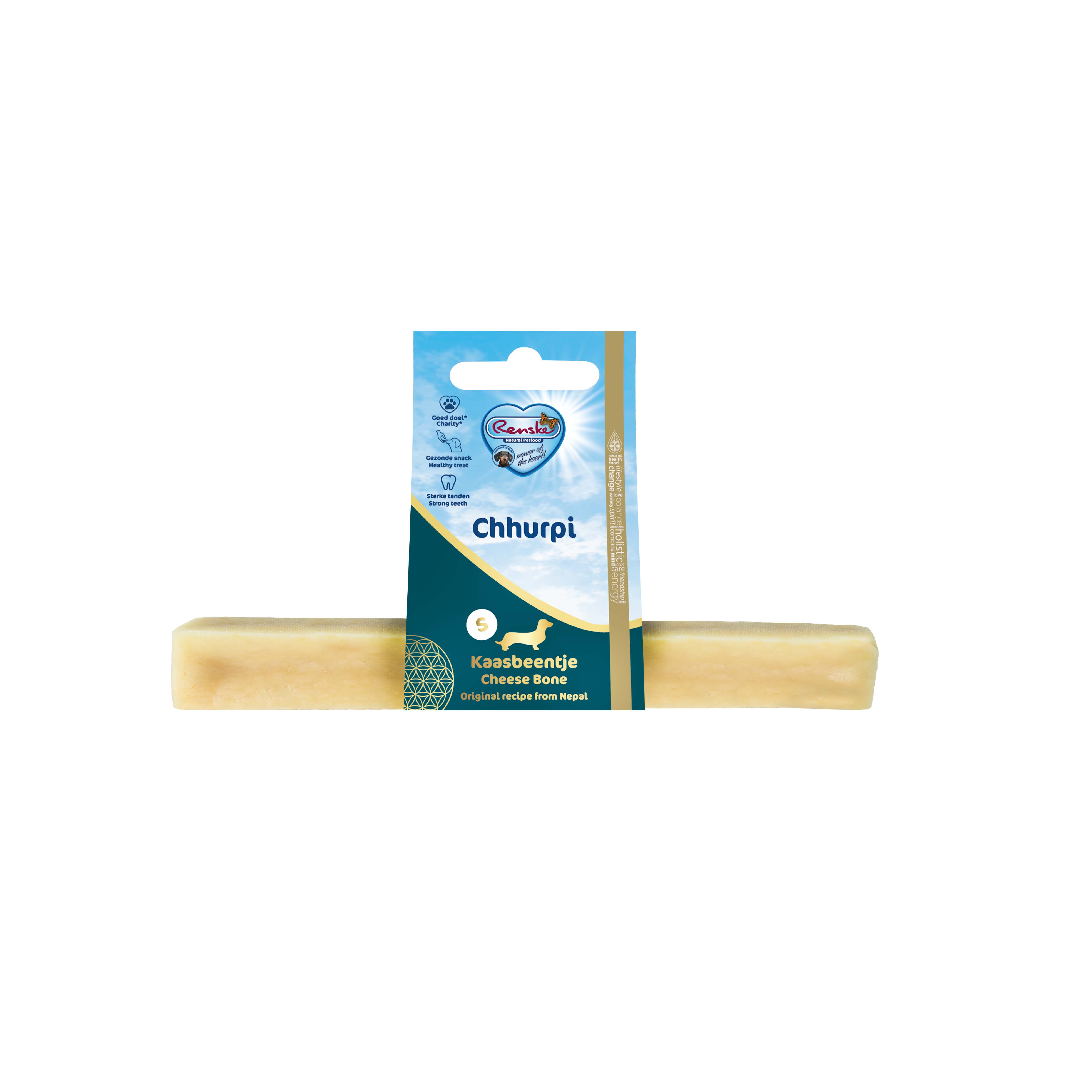 Renke Chhurpi Kauwkluif - Hondensnack - 41 Gram - kaas - S