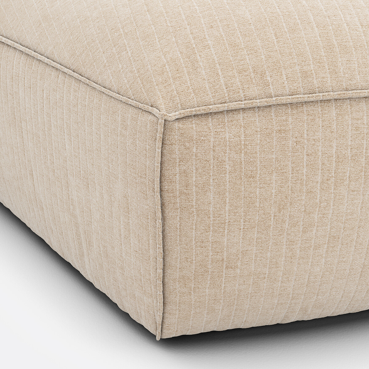 LA REDOUTE INTERIEURS<br>Canto modular aberto, veludo vintage Seven