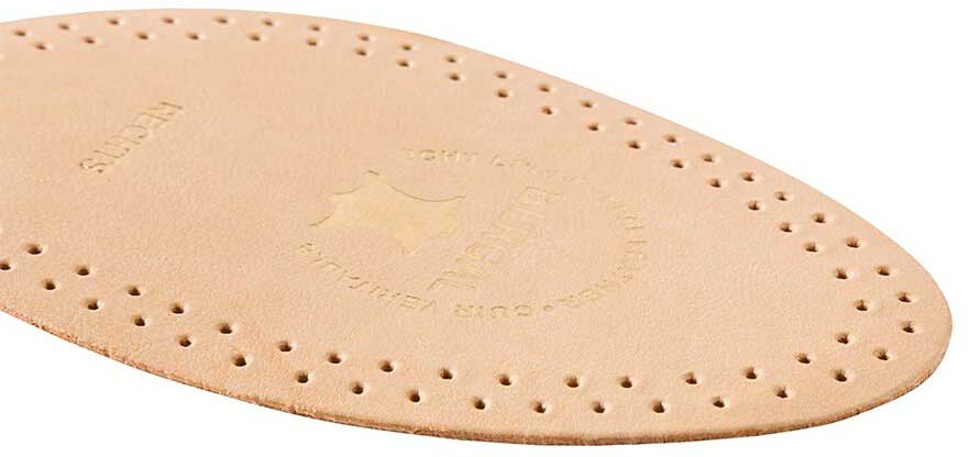 Bergal Leather Half Sole beige