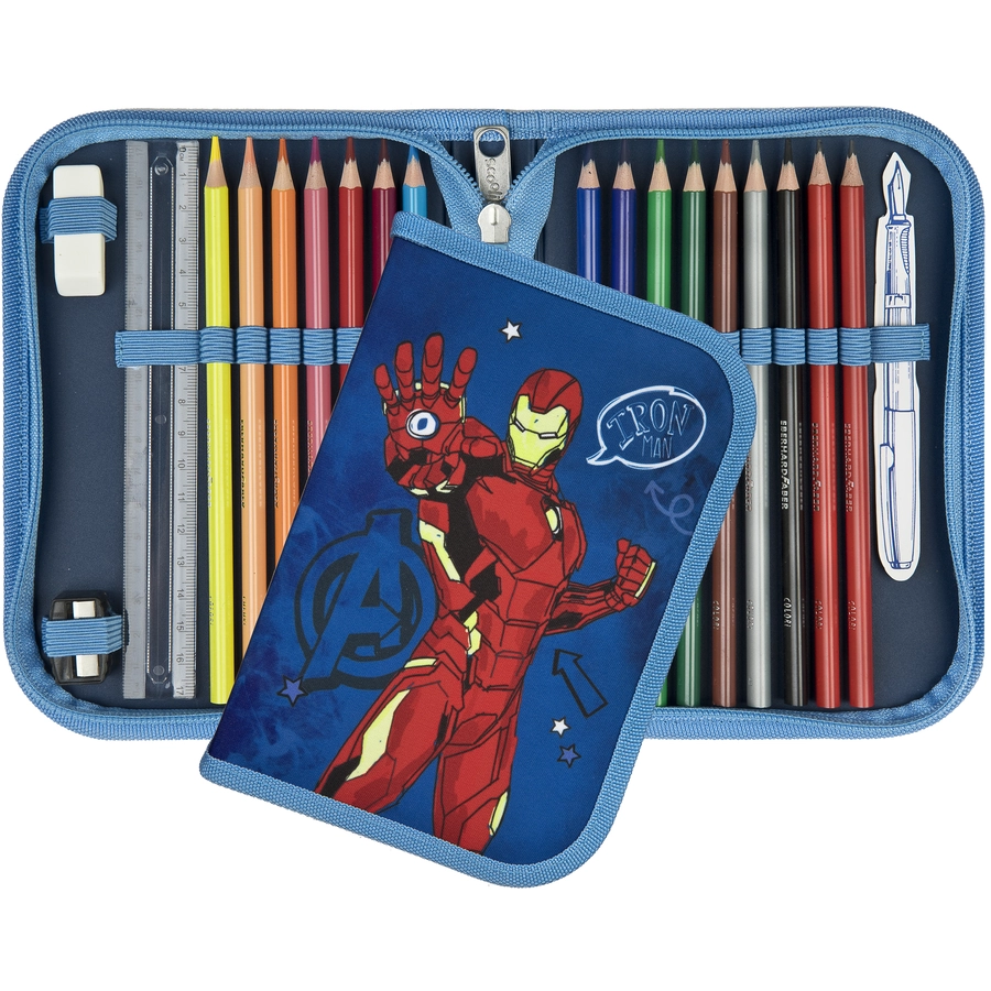 Scooli EasyFit Schulranzen - Set Avengers