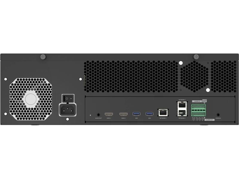 Hanwha Vision Netzwerkrekorder XRN-6420B4 0 TB, 64 Kanal 64CH NVR mit 12. Generation. Intel-Prozessor