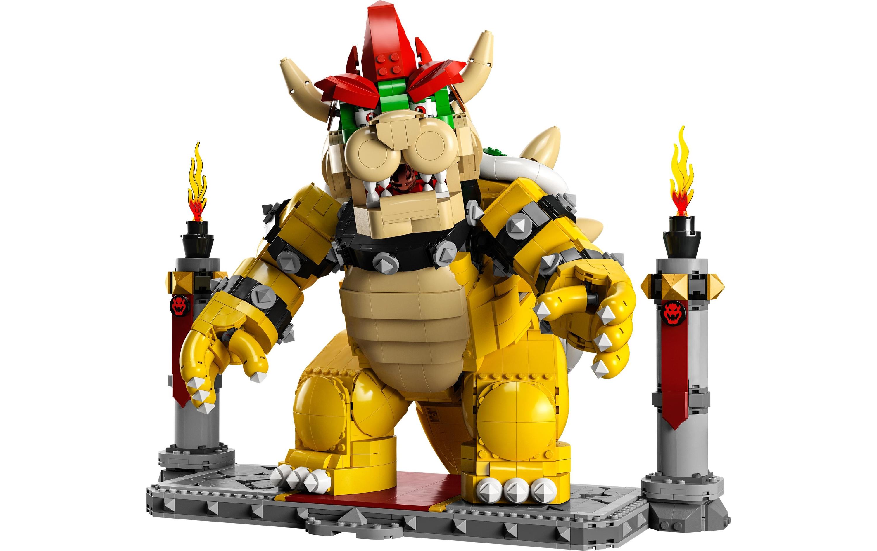Super Mario Der mächtige Bowser 71411<br>Detailgetreues Modell des ultimativen Endgegners zum Bauen und Ausstellen