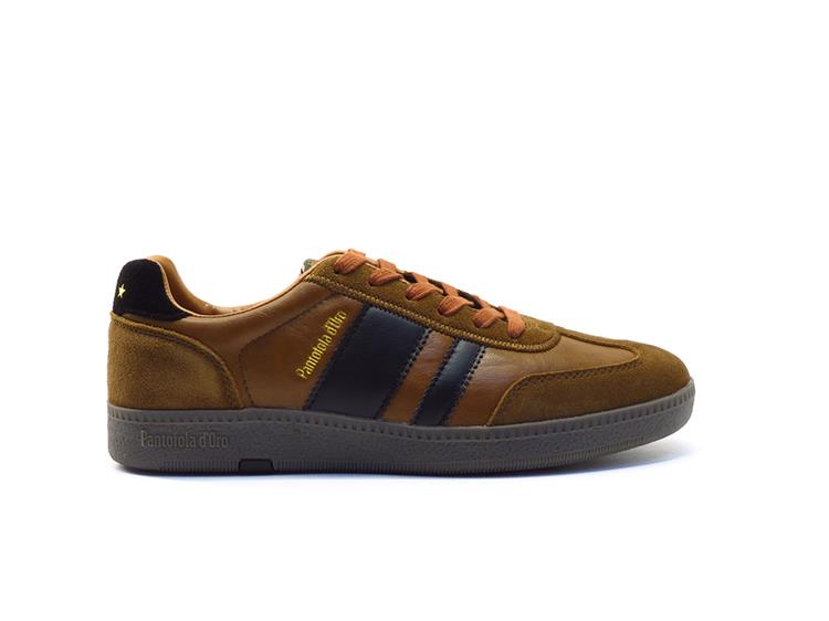 Pantofola d'Oro Astra 2128 Cognac/black