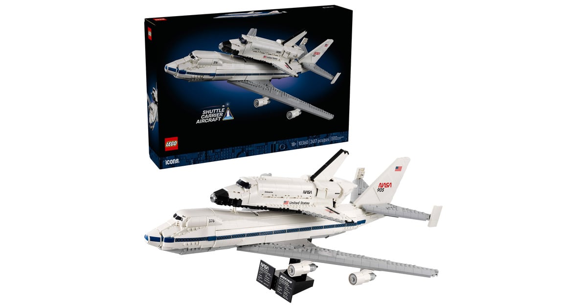 LEGOIcons - Shuttle Carrier Aircraft Constructiespeelgoed  (10360)