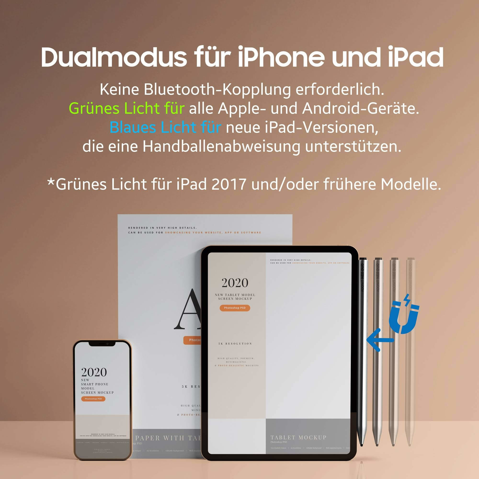 Neo Duo Präzisions Stylus Touch Pen (ADNEODG) - Graphite Schwarz