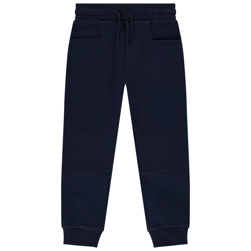 Jogging en molleton fantaisie pour garçon - Bleu marine