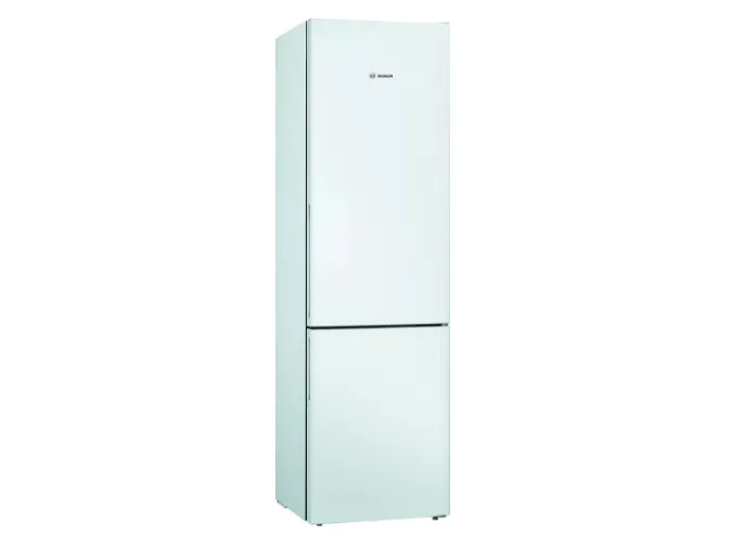 Bosch Serie | 4 KGV39VWEA - Køleskab/fryser - bund-fryser - bredde: 60 cm - dybde: 65 cm - højde: 201 cm - 343 liter - Klasse E - hvid