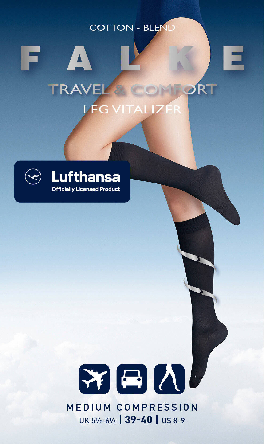 FALKE| Damen Kniestrümpfe Vitalizer