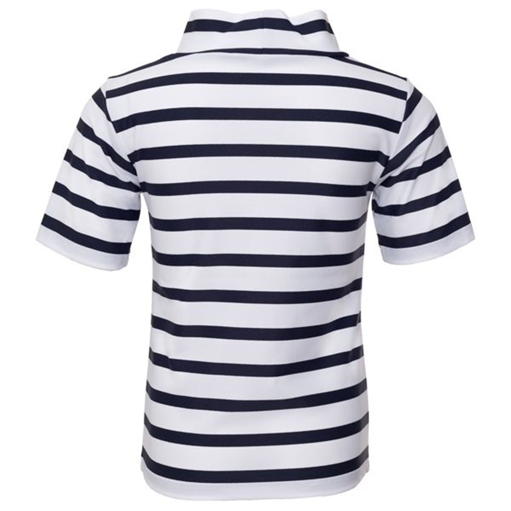 Køb Petit Crabe White/Blue Turtleneck Tee K/Æ