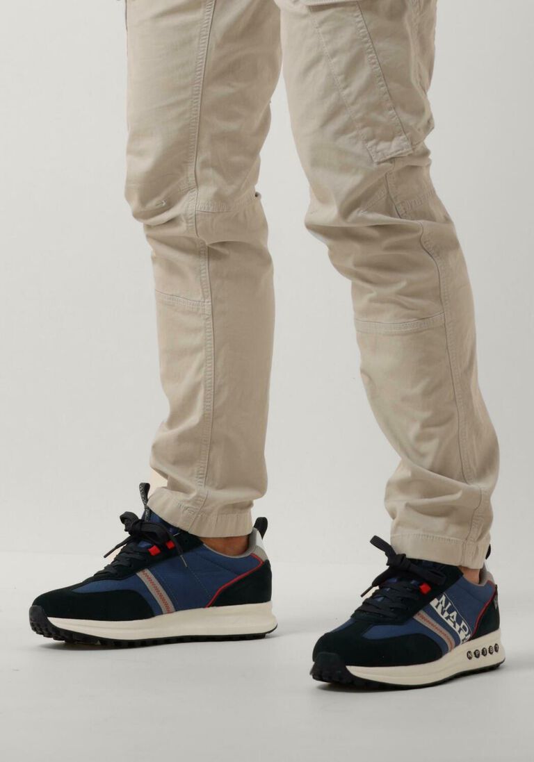 NAPAPIJRI blauwe napapijri lage sneakers slate
