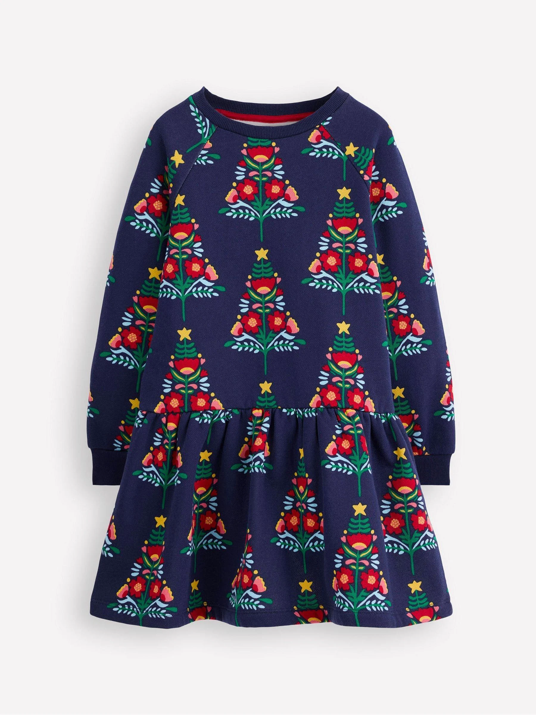 Boden Christmas Cosy Sweatshirt Dress