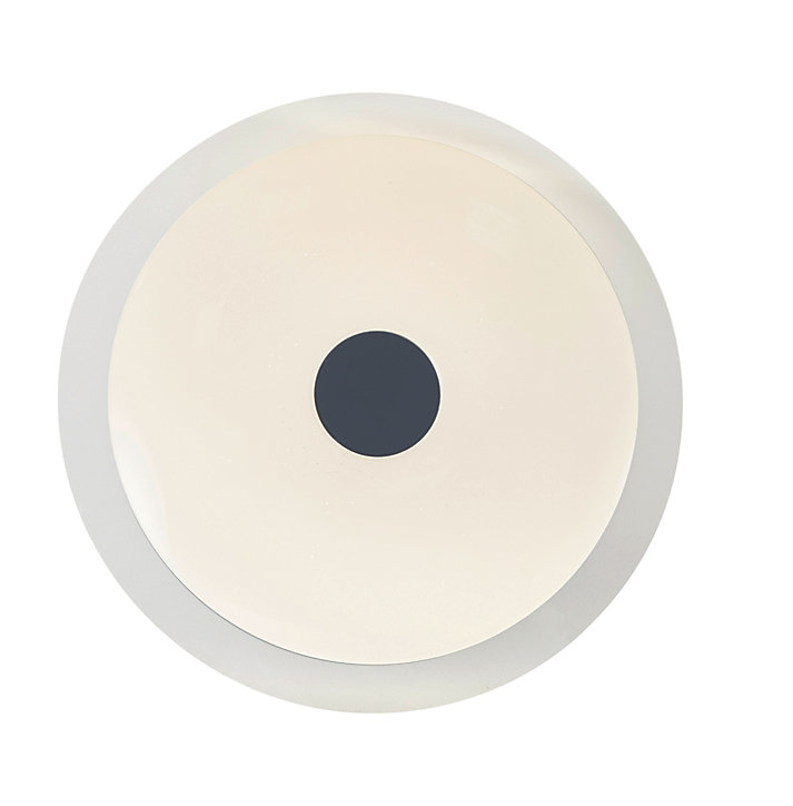 Plafonnier LED intégrée + anneau 2 en 1 Colours Angoon blanc neutre et blanc chaud 4000K Taille L
