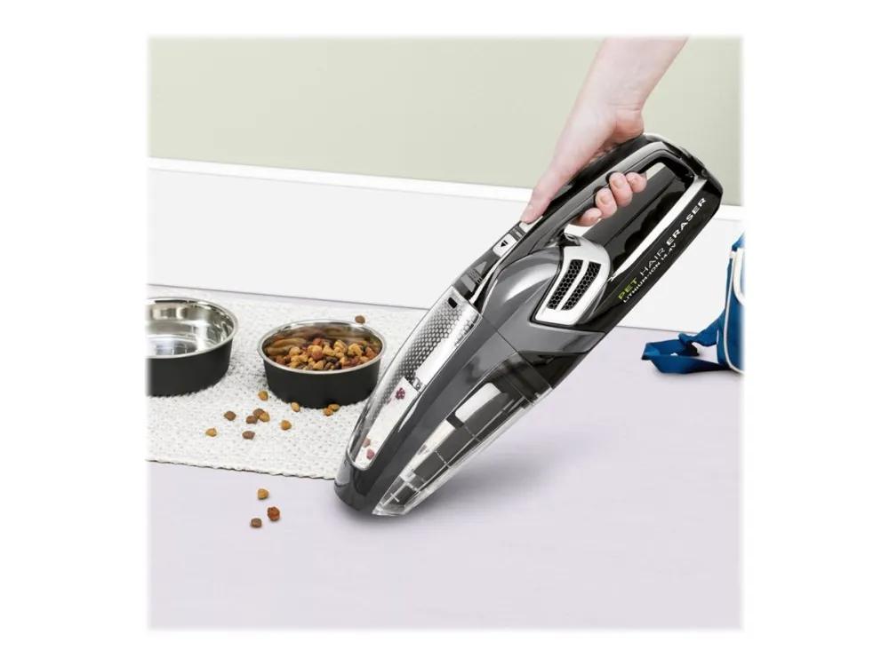 BISSELL Pet Hair Eraser 2278N - Støvsuger - håndmodel - uden pose - ledningsfri - sort - 1 batteri, inkluderet oplader