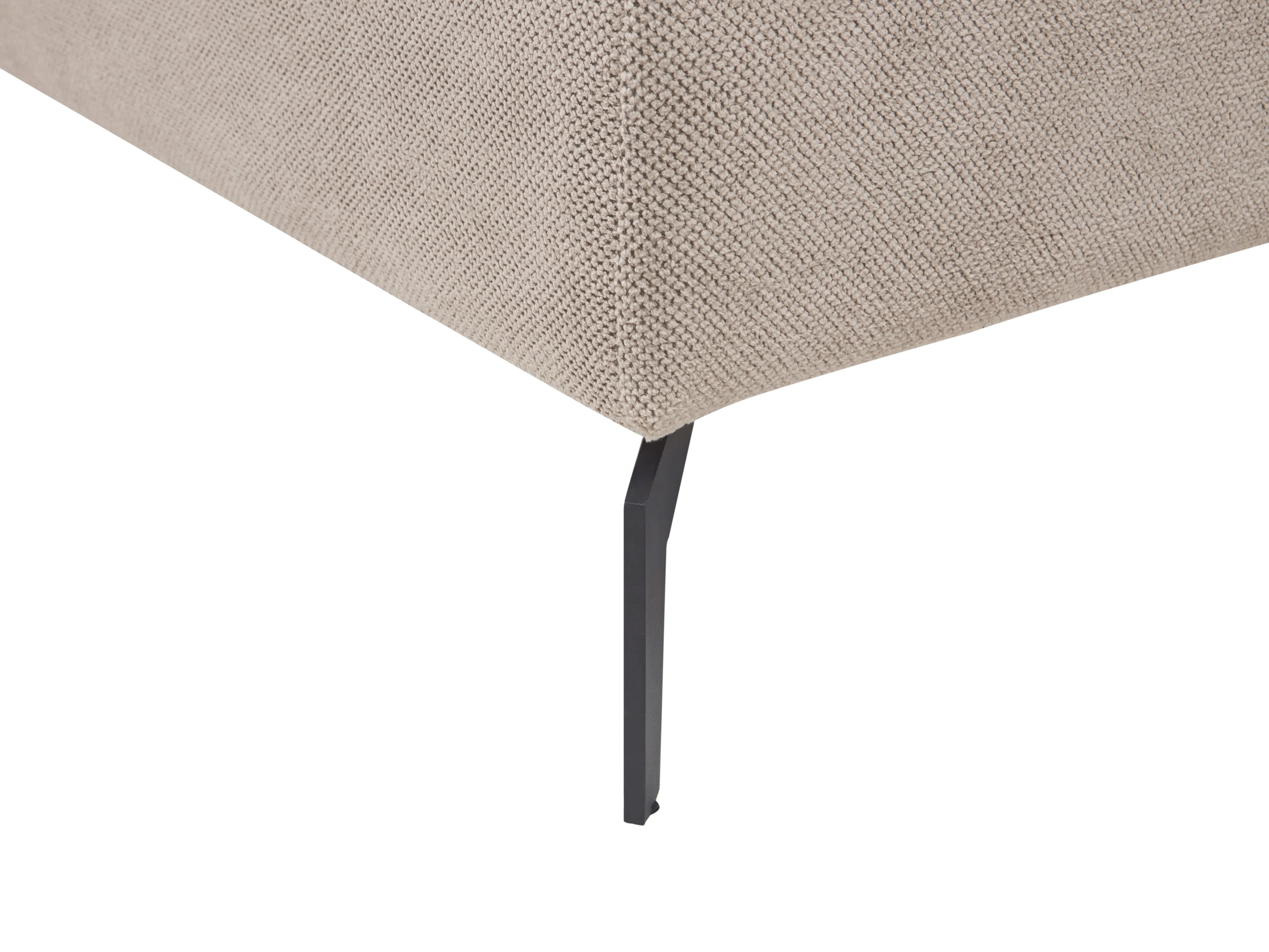 Chaise longue CHARMES Stof Taupe