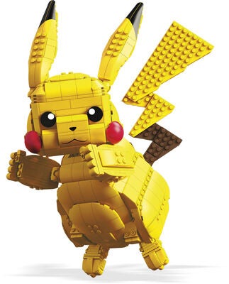 Pokémon Mega Construx Jumbo Pikachu 600 Brikker