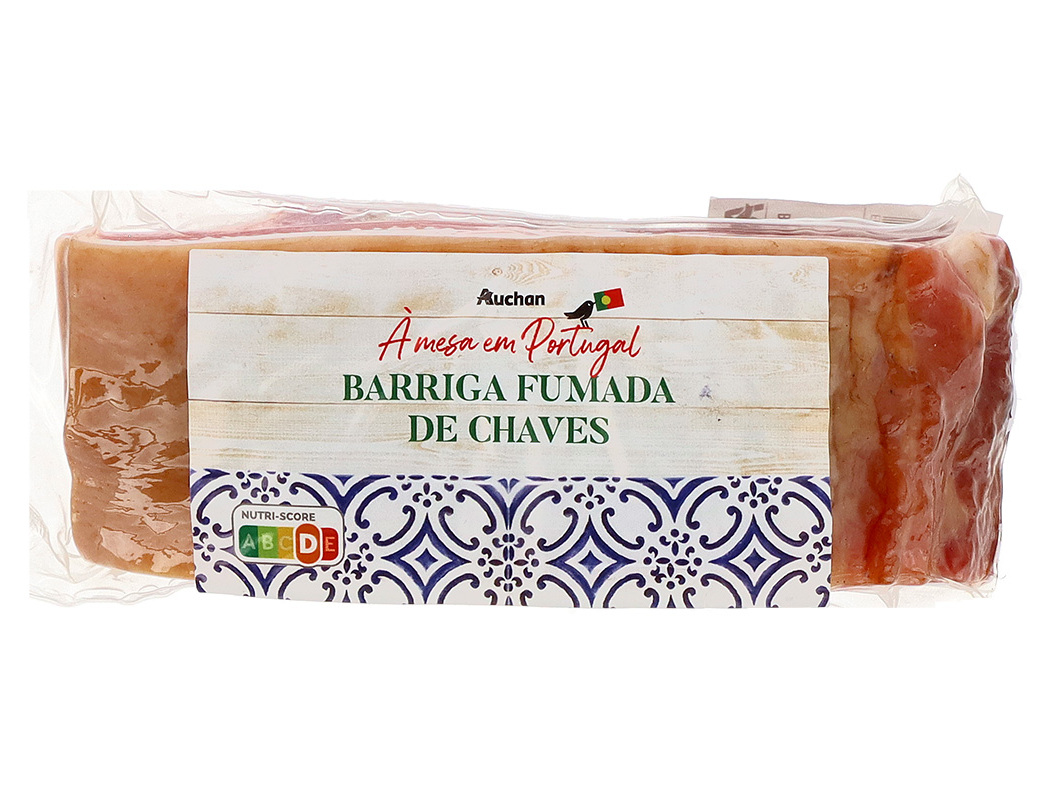BARRIGA FUMADA DE CHAVES AUCHAN À MESA EM PORTUGAL KG