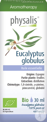 Physalis Huile Essentielle Eucalyptus Globulus 30ml