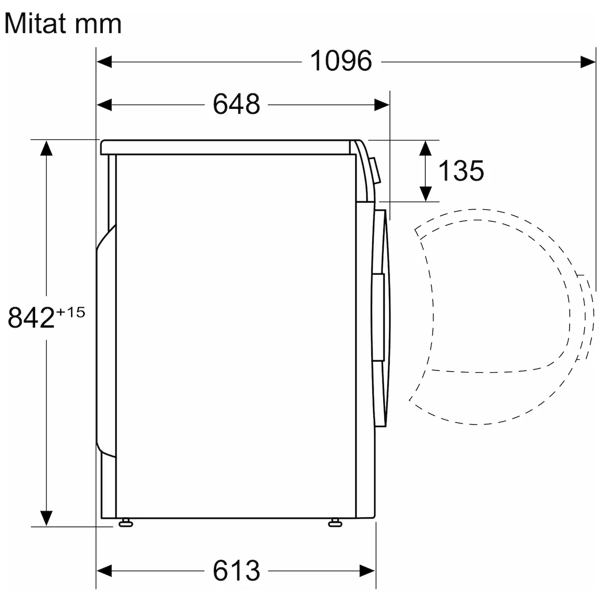 Bosch tørketrommel WQG242AESN