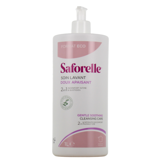 Saforelle Soin intime lavant doux - Pharmacie des Drakkars