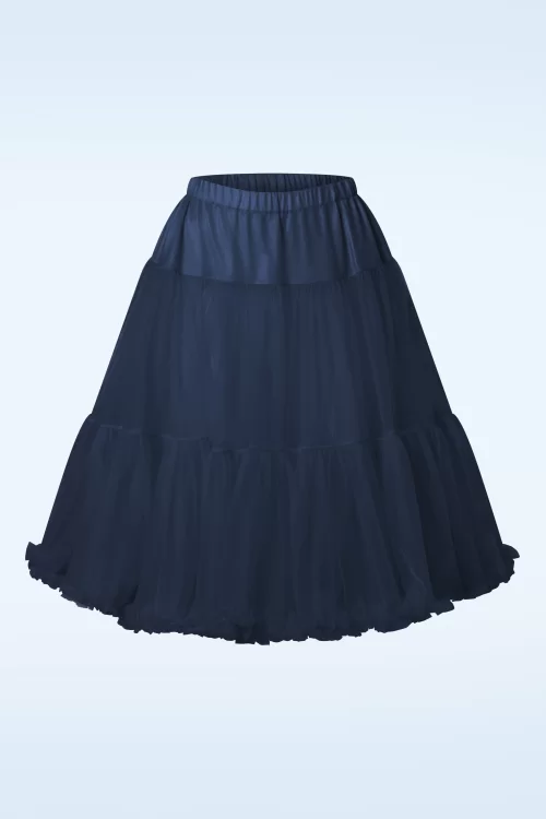 Topvintage Boutique Collection The Penelope petticoat in avondblauw