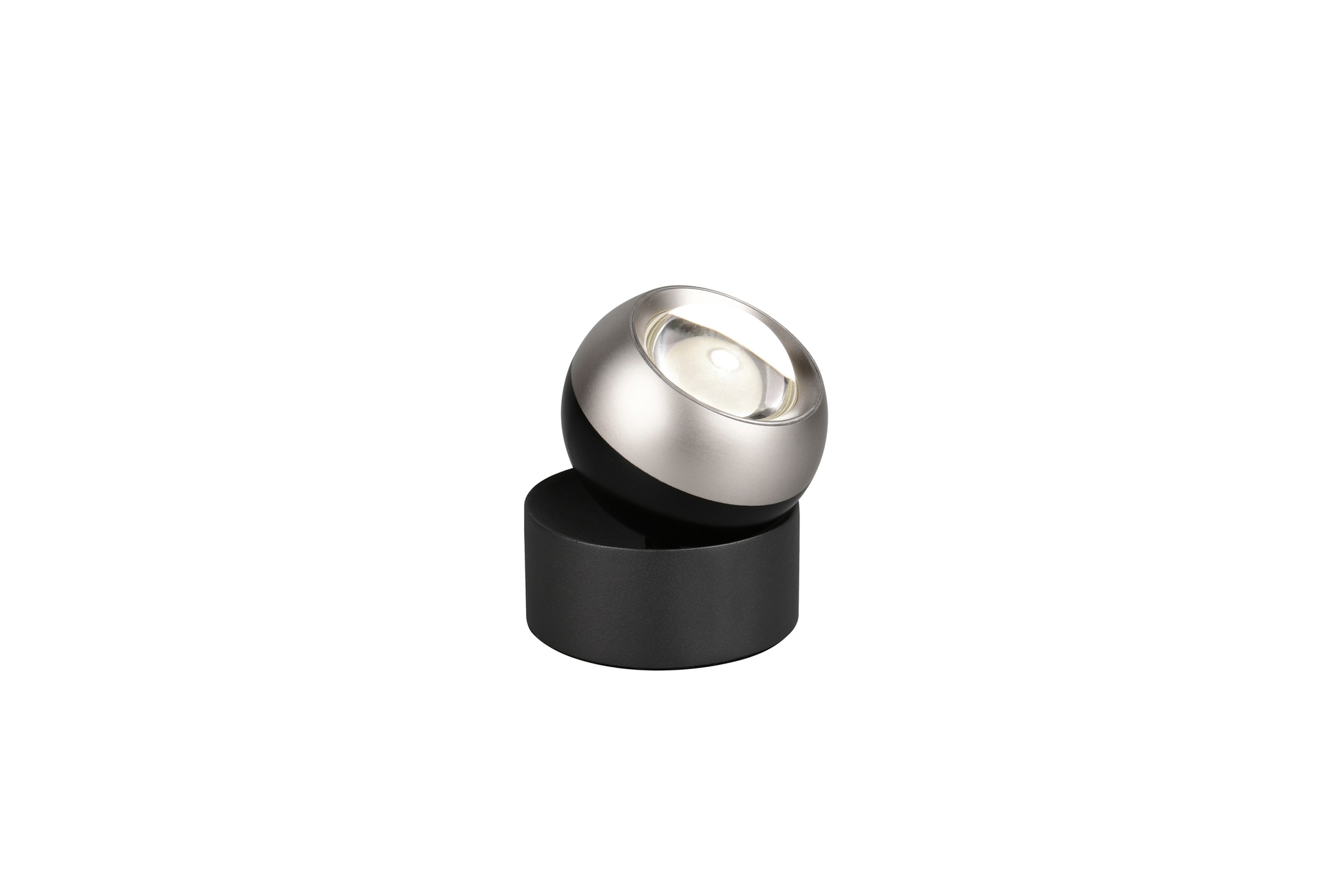 TRIO LED Tischlampe TRS ORBIT nickelfarbig