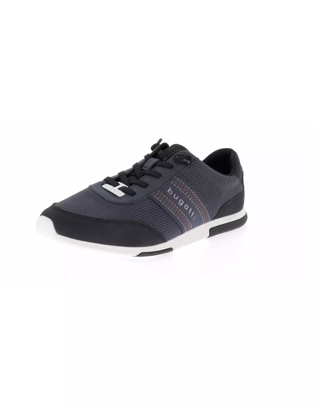 BUGATTI REPORT ECO - Baskets DARKBLUE/BLACK