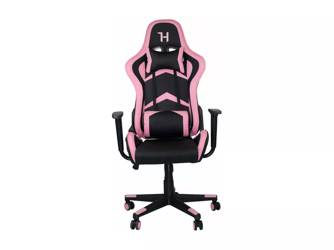 Chaise de jeu Titan 71x70,5x136cm noir/rose Thinia Home