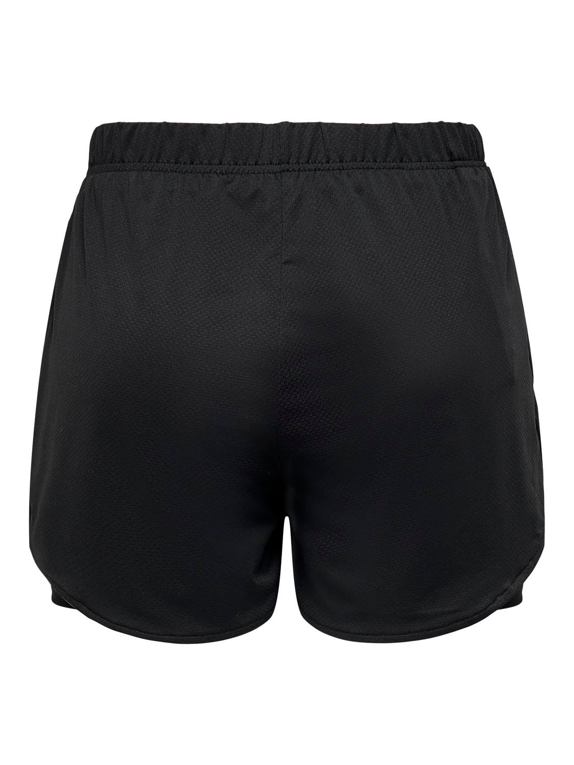ONPMILA-2 Mittlere Taille Locker geschnitten Trainingsshorts Black