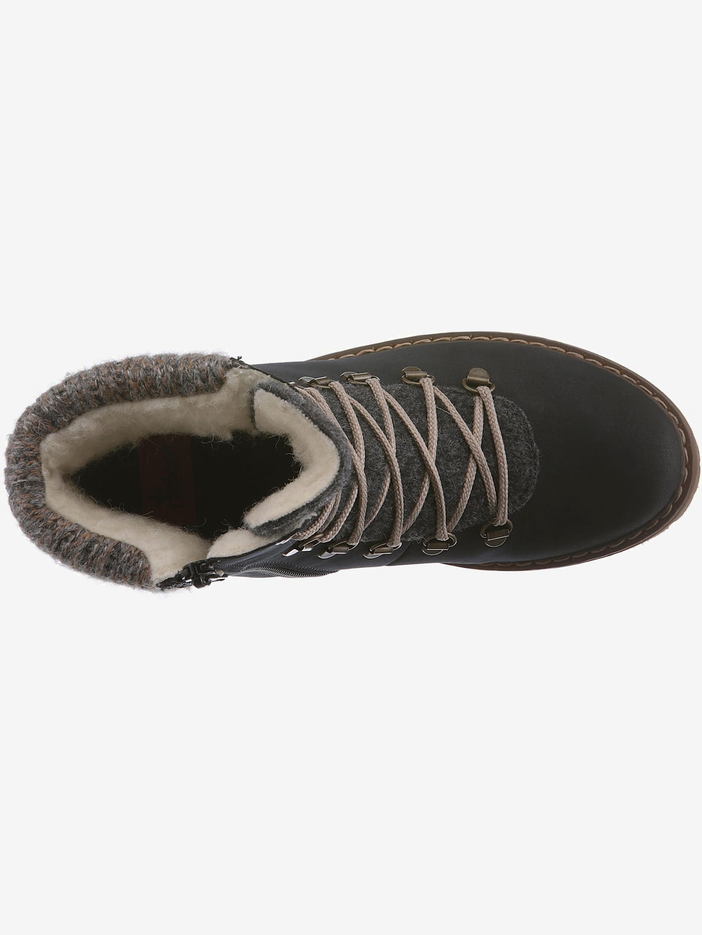 Bottines d'hiver style alpiniste tendance