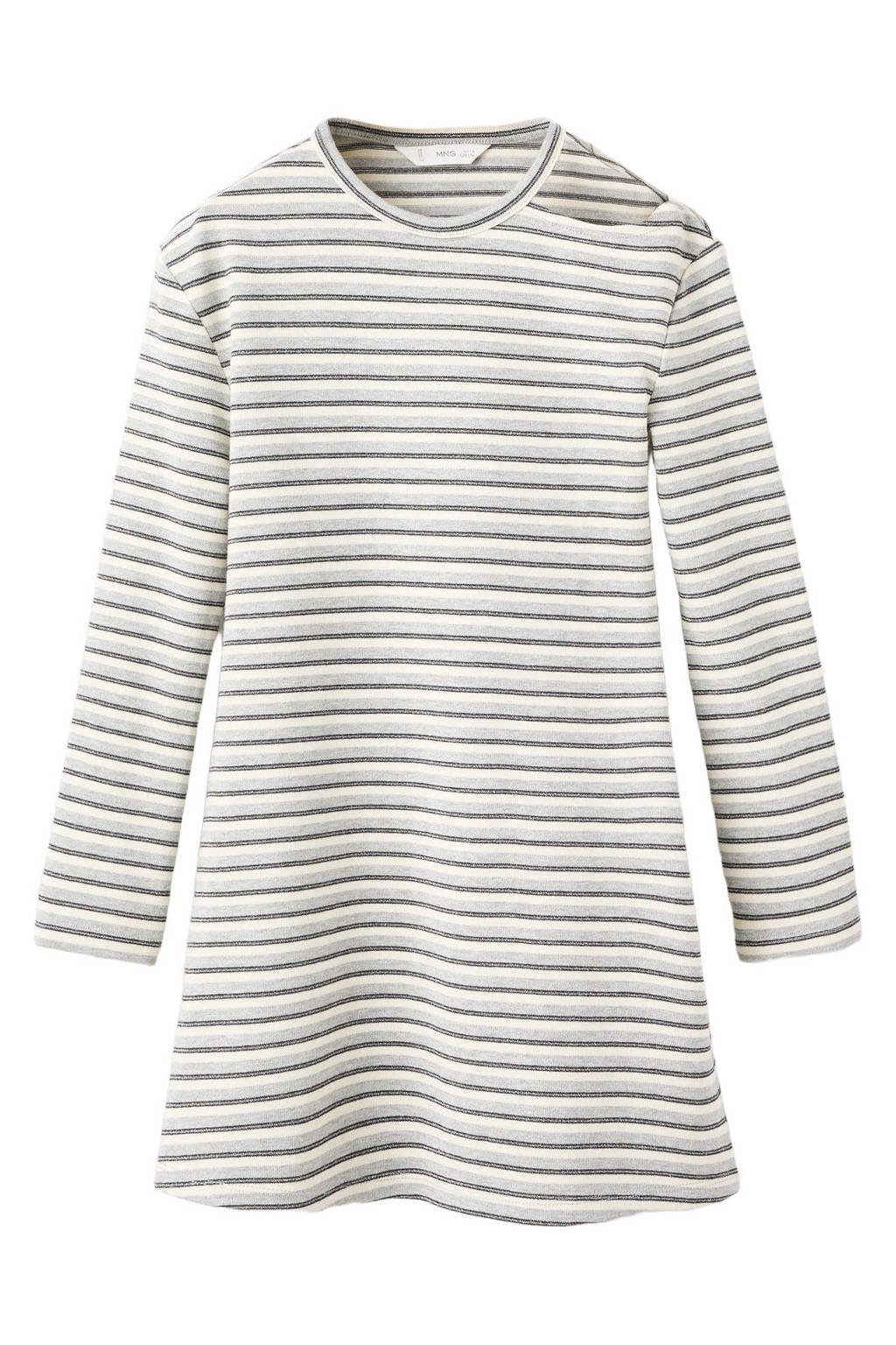 Mango Kids midi jurk grijs