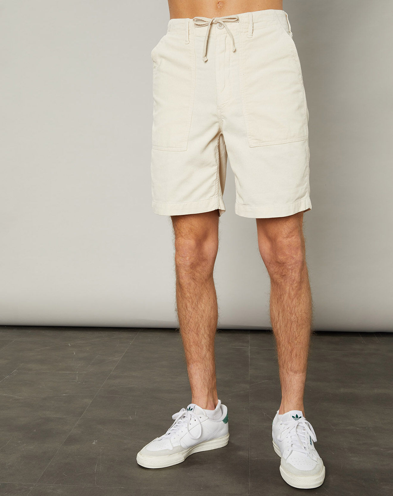 Hartford Short en Velours Milleraies Fatigue Ds craie