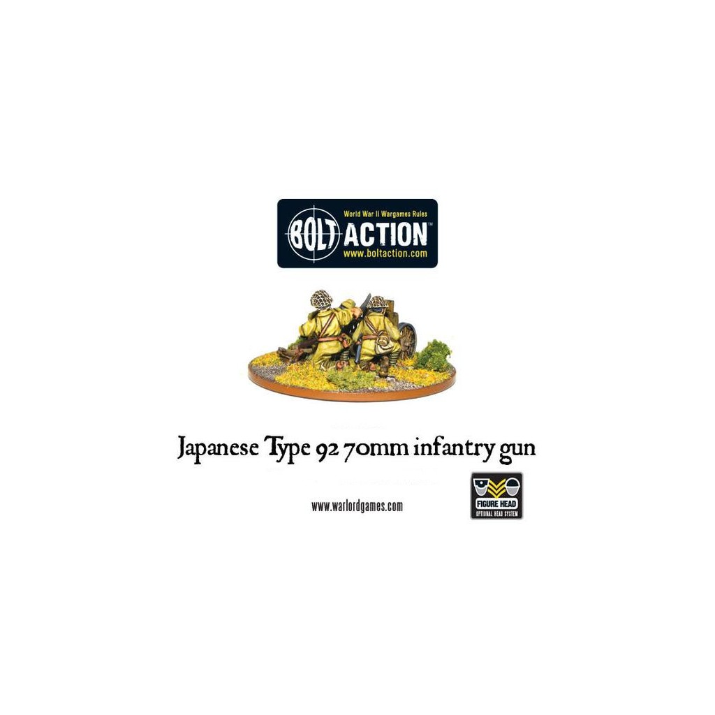 Bolt Action - Japanese Type 92 70mm Infantry Gun