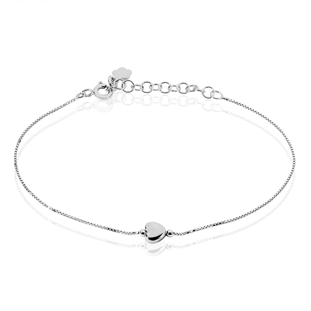 Bracelet Leandra Argent Blanc