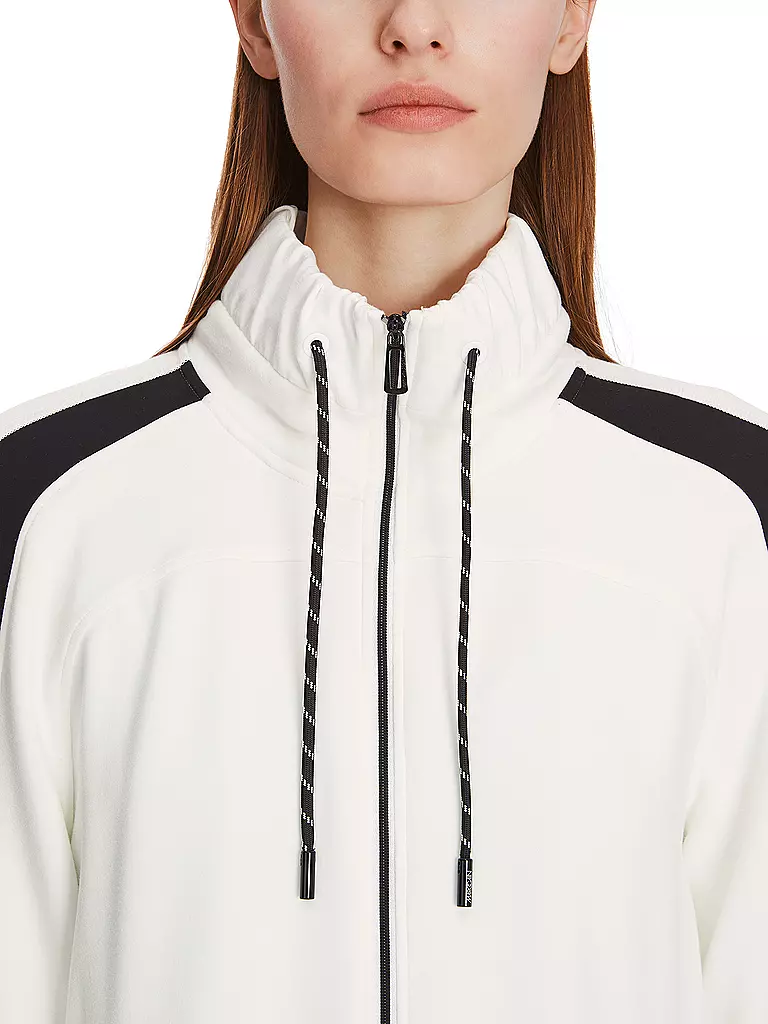 MARC CAIN Sweatjacke creme