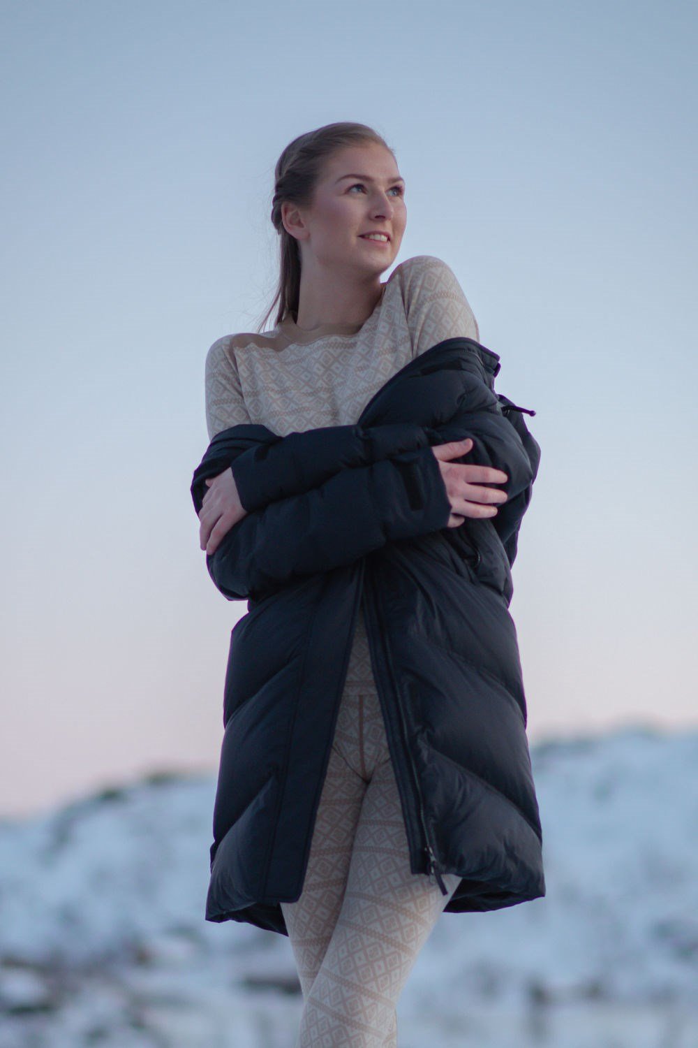 Stormberg Longyearbyen resirkulert lang dunparkas