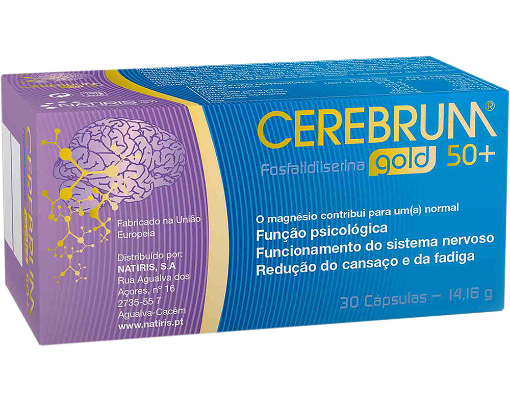 SUPLEMENTO CEREBRUM GOLD 50  30 CÁPSULAS
