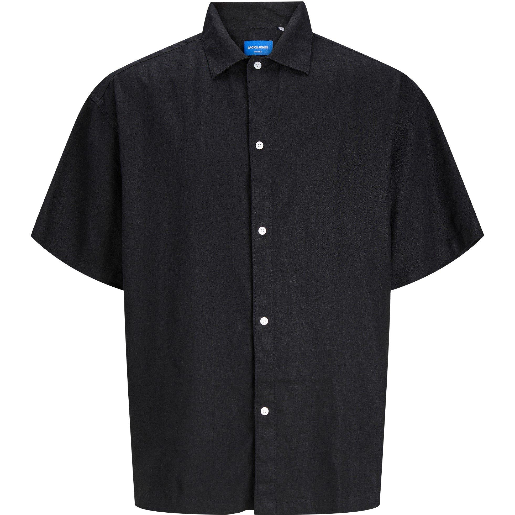 Jack and Jones Faro Linen Oversized Short Sleeve Shirt