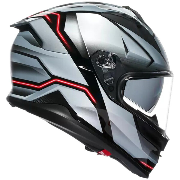 AGV - Casque K7 Jaeger Noir / Argent