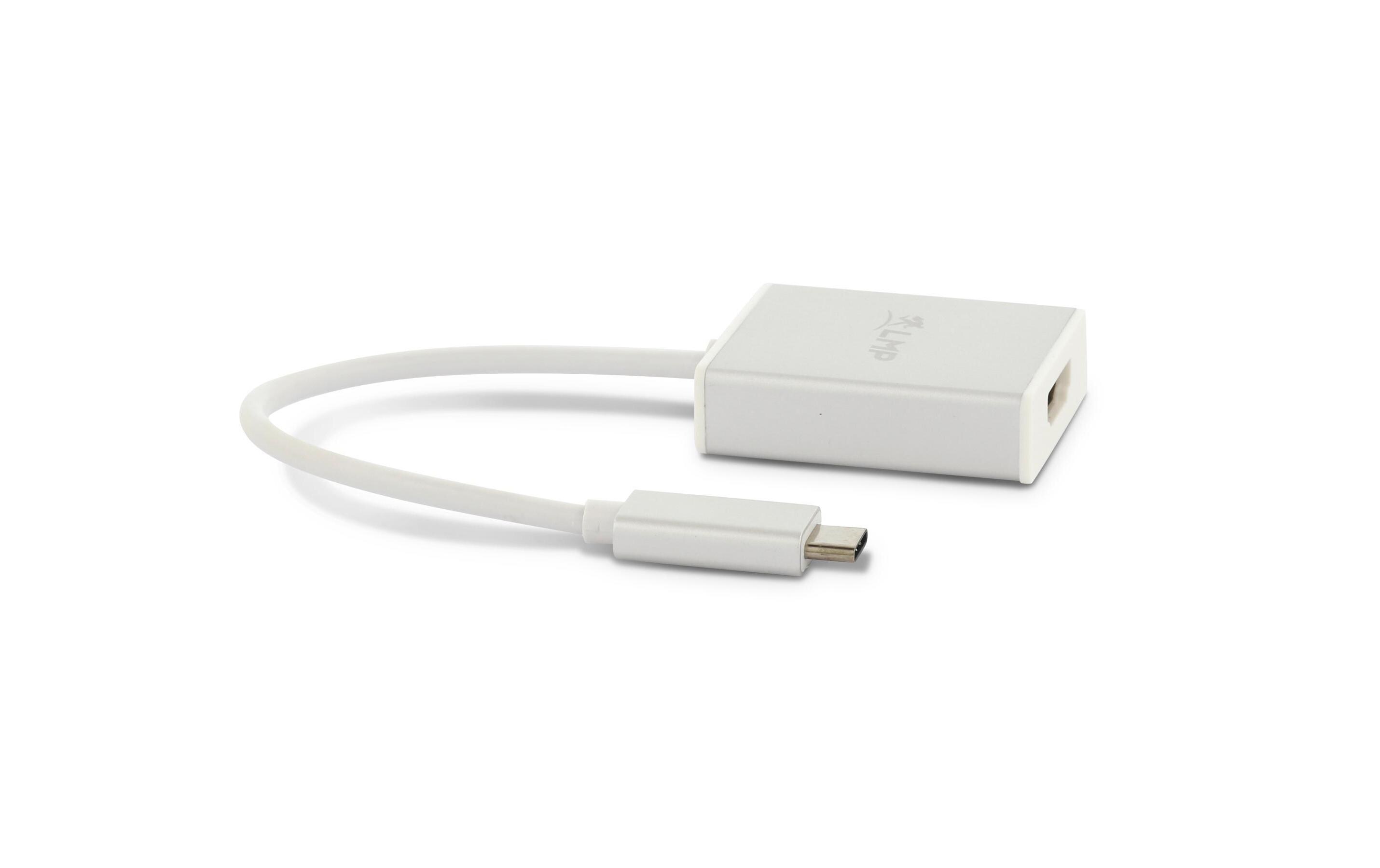 Konverter USB-C - HDMI SilberUSB-C Video-Adapter