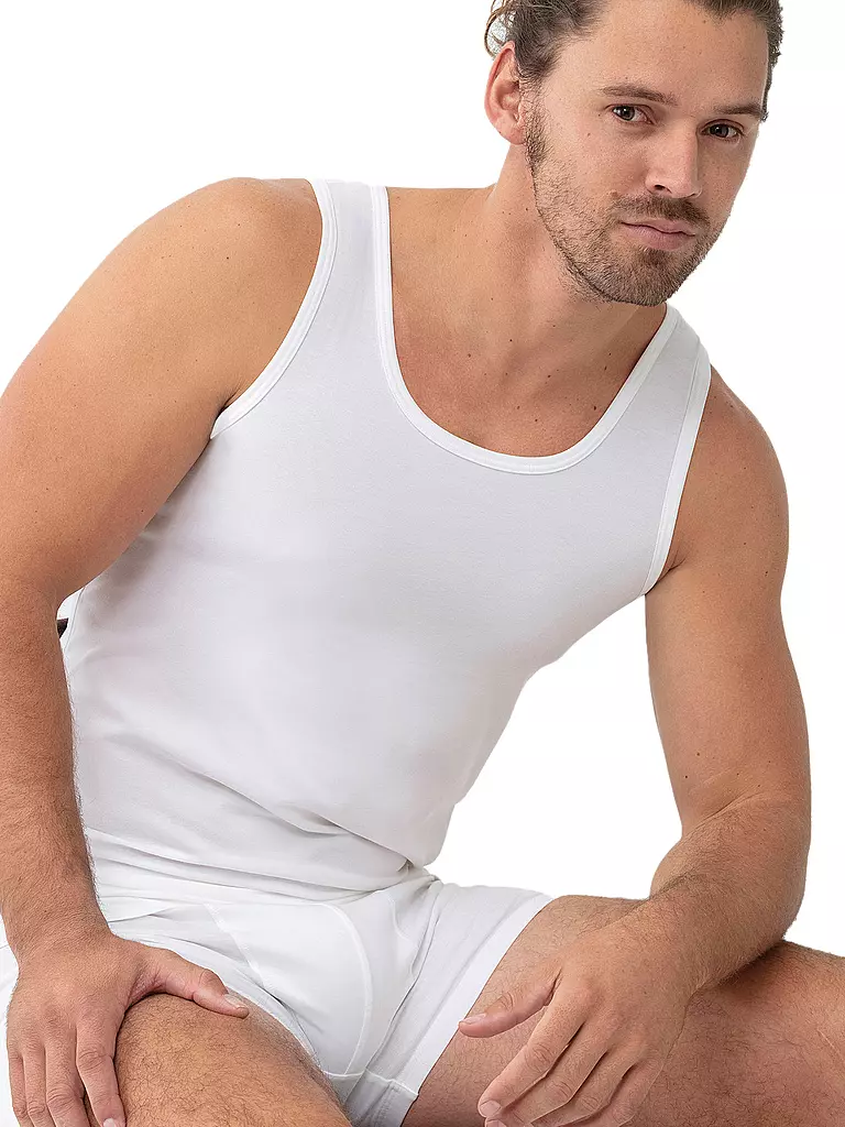 MEY Athletic Shirt weiss